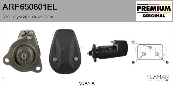 FLAMAR ARF650601EL - Starter car-mod.net