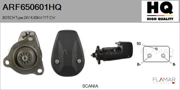 FLAMAR ARF650601HQ - Starter car-mod.net