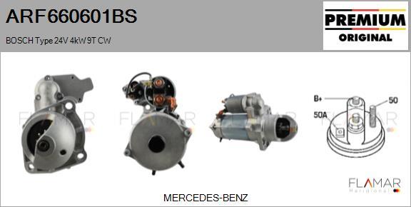 FLAMAR ARF660601BS - Starter car-mod.net
