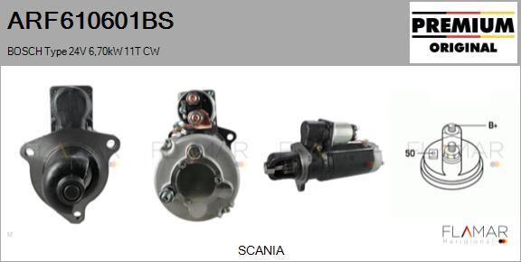 FLAMAR ARF610601BS - Starter car-mod.net