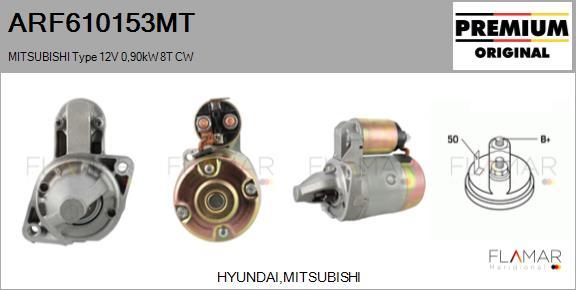 FLAMAR ARF610153MT - Starter car-mod.net