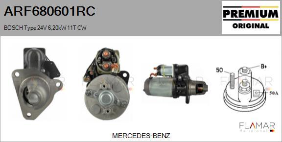 FLAMAR ARF680601RC - Starter car-mod.net