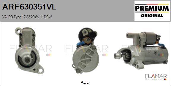 FLAMAR ARF630351VL - Starter car-mod.net