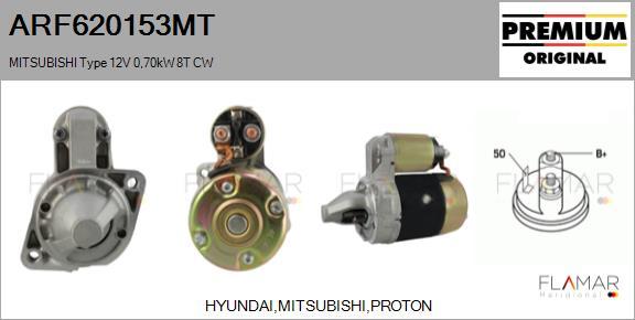 FLAMAR ARF620153MT - Starter car-mod.net