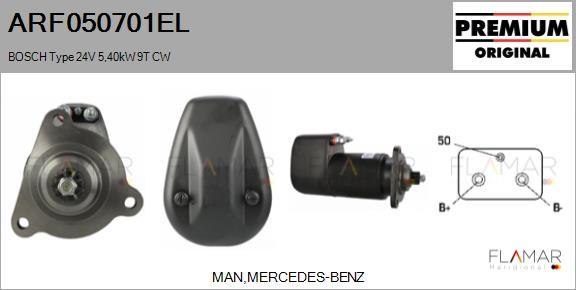 FLAMAR ARF050701EL - Starter car-mod.net