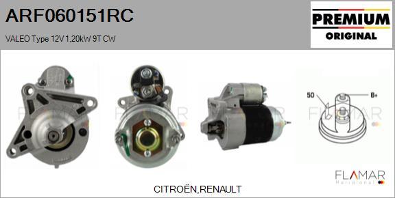 FLAMAR ARF060151RC - Starter car-mod.net