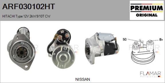 FLAMAR ARF030102HT - Starter car-mod.net