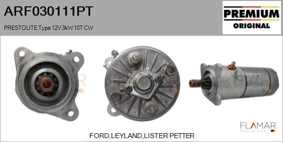 FLAMAR ARF030111PT - Starter car-mod.net