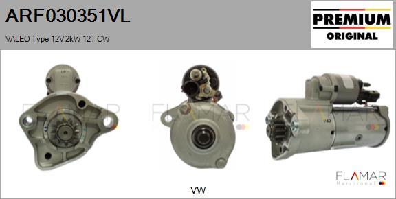 FLAMAR ARF030351VL - Starter car-mod.net