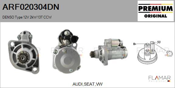 FLAMAR ARF020304DN - Starter car-mod.net