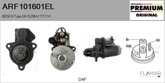 FLAMAR ARF101601EL - Starter car-mod.net