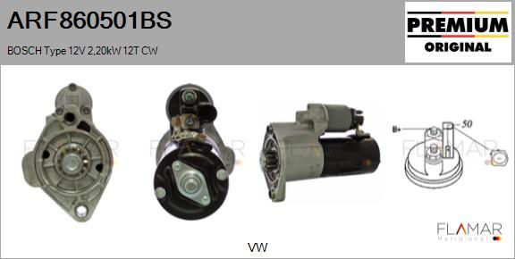 FLAMAR ARF860501BS - Starter car-mod.net