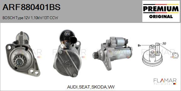 FLAMAR ARF880401BS - Starter car-mod.net