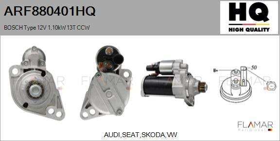 FLAMAR ARF880401HQ - Starter car-mod.net
