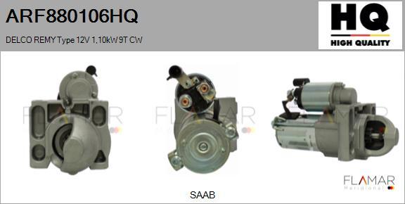 FLAMAR ARF880106HQ - Starter car-mod.net