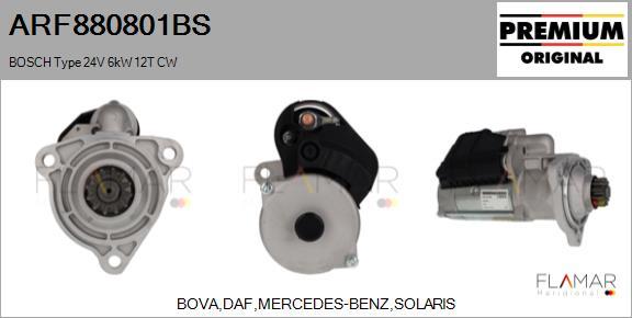 FLAMAR ARF880801BS - Starter car-mod.net