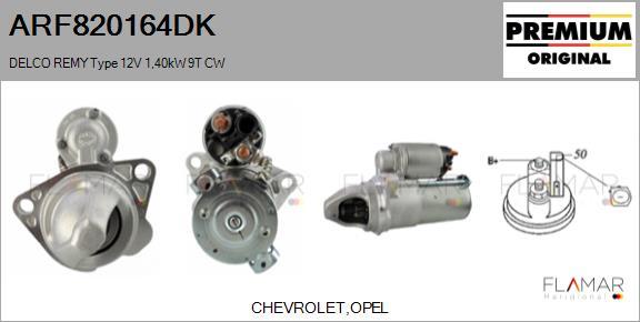 FLAMAR ARF820164DK - Starter car-mod.net