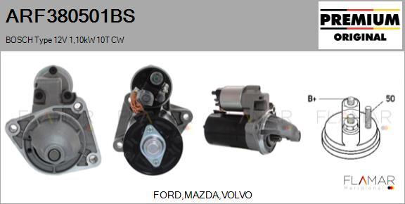 FLAMAR ARF380501BS - Starter car-mod.net