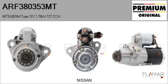 FLAMAR ARF380353MT - Starter car-mod.net