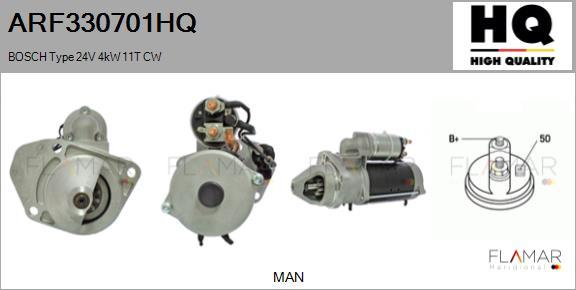 FLAMAR ARF330701HQ - Starter car-mod.net