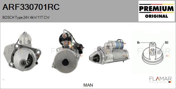 FLAMAR ARF330701RC - Starter car-mod.net