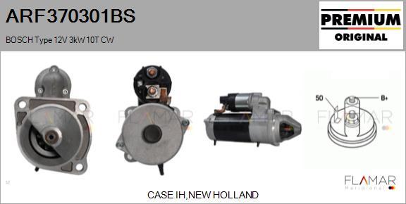 FLAMAR ARF370301BS - Starter car-mod.net