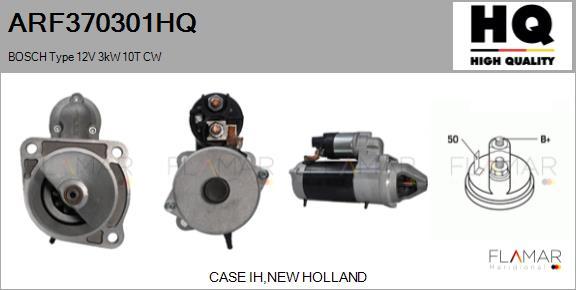 FLAMAR ARF370301HQ - Starter car-mod.net