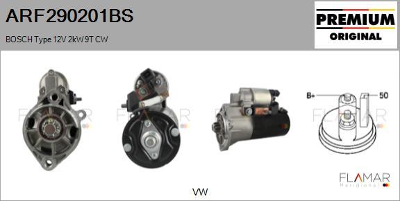 FLAMAR ARF290201BS - Starter car-mod.net