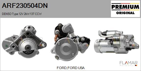 FLAMAR ARF230504DN - Starter car-mod.net