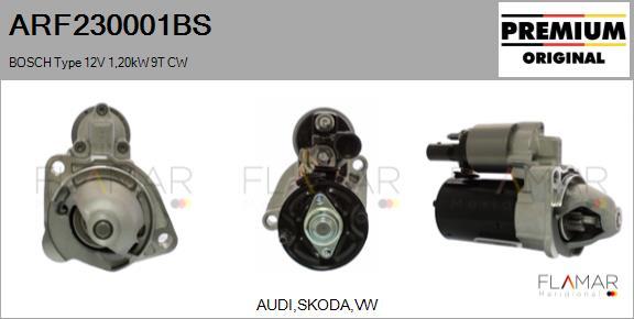 FLAMAR ARF230001BS - Starter car-mod.net