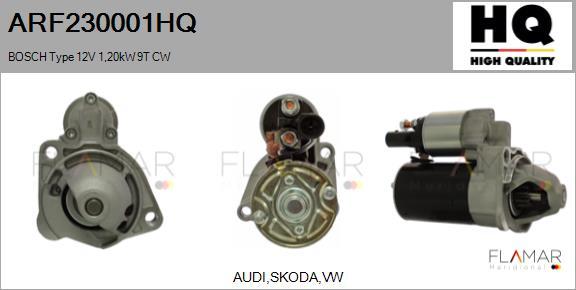 FLAMAR ARF230001HQ - Starter car-mod.net