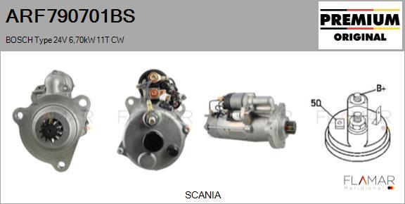 FLAMAR ARF790701BS - Starter car-mod.net