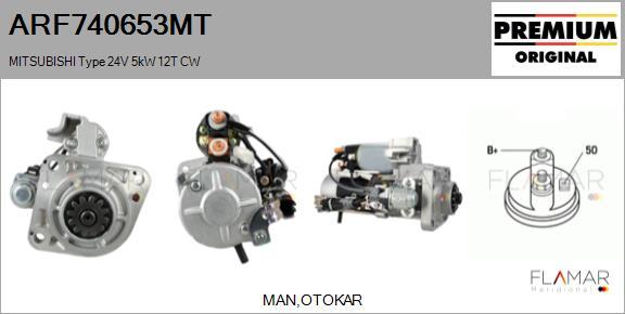 FLAMAR ARF740653MT - Starter car-mod.net