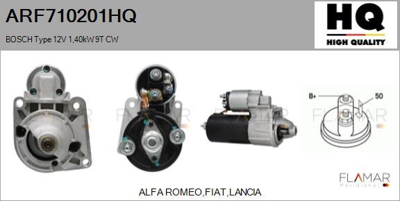 FLAMAR ARF710201HQ - Starter car-mod.net