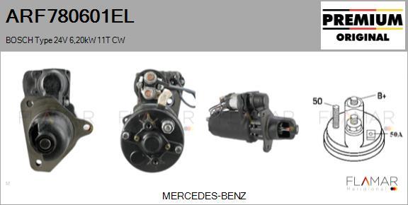FLAMAR ARF780601EL - Starter car-mod.net