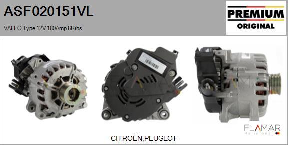 FLAMAR ASF020151VL - Alternator, starter car-mod.net