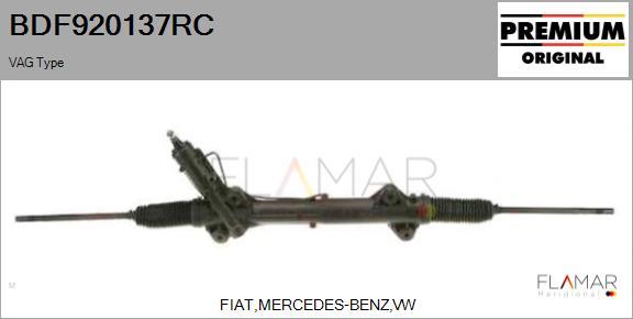 FLAMAR BDF920137RC - Steering Gear car-mod.net