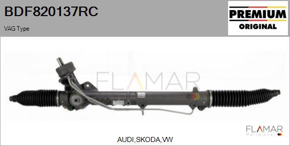 FLAMAR BDF820137RC - Steering Gear car-mod.net