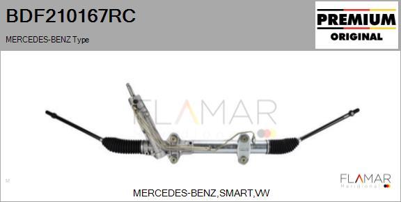FLAMAR BDF210167RC - Steering Gear car-mod.net