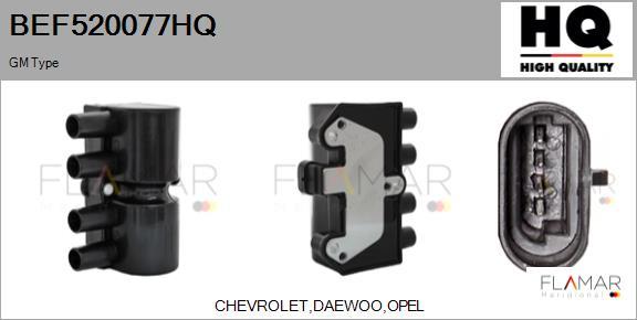 FLAMAR BEF520077HQ - Ignition Coil car-mod.net