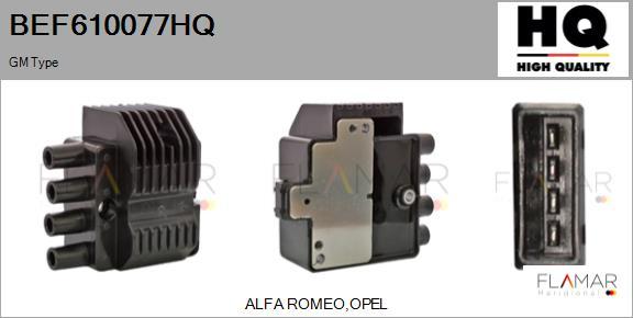 FLAMAR BEF610077HQ - Ignition Coil car-mod.net
