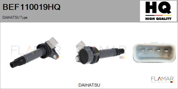 FLAMAR BEF110019HQ - Ignition Coil car-mod.net