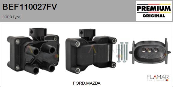FLAMAR BEF110027FV - Ignition Coil car-mod.net