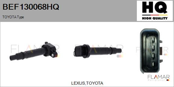 FLAMAR BEF130068HQ - Ignition Coil car-mod.net