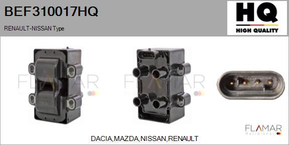 FLAMAR BEF310017HQ - Ignition Coil car-mod.net