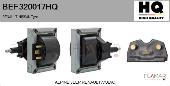 FLAMAR BEF320017HQ - Ignition Coil car-mod.net