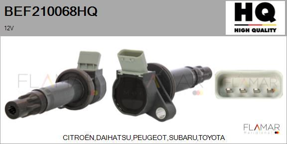 FLAMAR BEF210068HQ - Ignition Coil car-mod.net