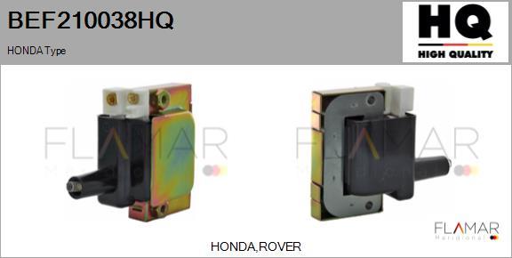 FLAMAR BEF210038HQ - Ignition Coil car-mod.net