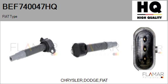 FLAMAR BEF740047HQ - Ignition Coil car-mod.net