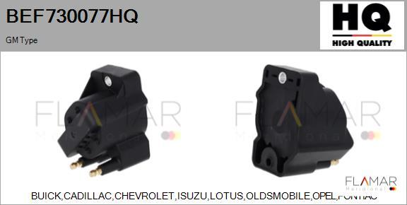 FLAMAR BEF730077HQ - Ignition Coil car-mod.net